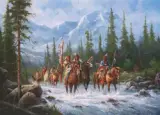Gary Lynn Roberts, Proceeding with Caution, Oil on canvas