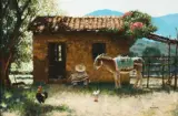 George Hallmark, Life’s Little Pleasures, Oil on canvas