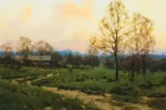 Michael Lynch, Spring Evening, Oil on canvas
