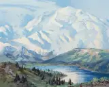 George Browne, Mt McKinley from the East Hills
