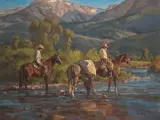 Chad Poppleton, Halfway to the Headwaters, Oil on canvas