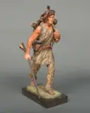 The Trapper by Harry Jackson, Bronze, cast number 15P, sold Apr 2019