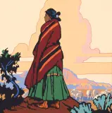 Billy Schenck, New Mexico Shepherdess