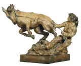 Sherry Sander, A Colt Named Sonny, Bronze, cast number 17/35
