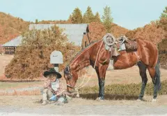 Jamie Means, I’ll Be Home for Christmas, Colored Pencil