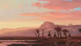 Michael Coleman, Indian Campfire Scene