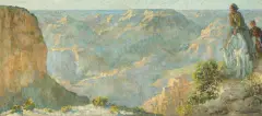 Francis Luis, On the Rim, Grand Canyon, Oil on canvas