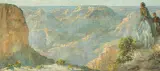 Francis Luis, On the Rim, Grand Canyon, Oil on canvas