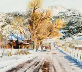 Valoy Eaton, Warm Day, Watercolor