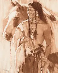 R.S. Riddick, High Plains Guardian, Conte Crayon