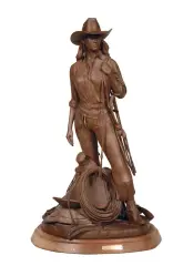 Mehl Lawson, Diamonds & Denim, Bronze, cast number 4/25