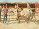 Robert Lougheed, The Zebra Dunn, New Mexico Cowboy
