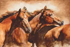 Chris Owen, Together, Oil on canvas