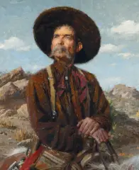 Morgan Weistling, Lonesome Trail, Oil on canvas