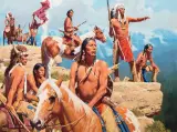 David Mann, Smoke Talk, Oil on canvas