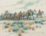 Nick Eggenhofer, Mule Train