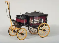 Dale Ford, Hearse, Constructed in wood and hand painted