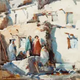 Carl Oscar Borg, Fiesta Walpi
