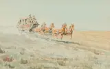 Edward Borein, Stagecoach