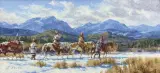 Charles Fritz, Bloods Traveling the Old North Trail