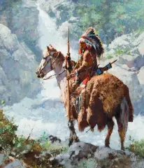 Nobility by C. Michael Dudash, Oil on board, sold Jun 2020