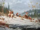Gary Lynn Roberts, The Return of the Scout, Oil on canvas