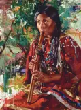 Jeremy Winborg, Songs for My Ancestors, Oil on board