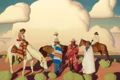 Logan Maxwell Hagege, Wherever the Wind Might Go, Oil on canvas