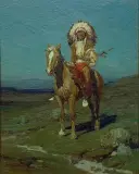 Frank Tenney Johnson, A Sioux Chieftain
