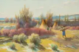 Joseph Henry Sharp, February Chinook, Crow Reservation