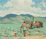Ernest Martin Hennings, Rabbit Hunters