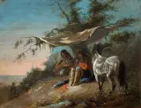 Alfred Jacob Miller, Two Arapaho