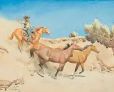 Maynard Dixon, Saddle Stock