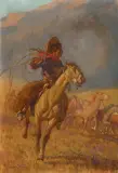Maynard Dixon, Nez Perce Cowpuncher