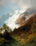 Hermann Herzog, Glacier Meadow