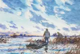 John Whorf, Marsh at Sunrise
