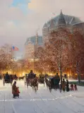 G. Harvey, A Stroll on the Plaza