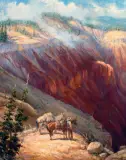 Joe Beeler, God’s Country, Oil on canvas