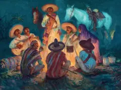 Joe Beeler, A Song for the Heart, Oil on canvas