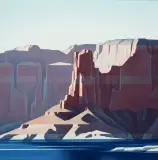 Ed Mell, Blue Water Lake Powell