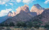 Curt Walters, Grand Temples of Zion, Oil on canvas
