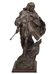 I’m the Drum by George Carlson, Bronze, cast number 10/21, sold Jun 2020