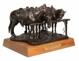 Fred Fellows, One More for the Road, Bronze, cast number 35/100