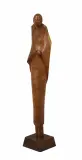 Bob Boomer, Navajo Woman, Wood Carving