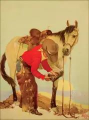 Charles Hargens, Stetson Promotional Poster, Lithograph