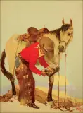 Charles Hargens, Stetson Promotional Poster, Lithograph