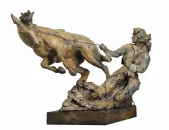 A Colt Named Sonny by Sherry Sander, Bronze, cast number 6/39, sold Apr 2021