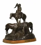 Fred Fellows, Horse Guard, Bronze, cast number 34/35