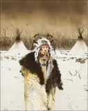 Michael Coleman, Split Horn Ermine Tail Bonnet