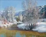 Andrew Peters, Early Spring, Oil on canvas